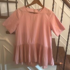 COS top with pleated detail